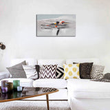 Max Modern Minimalistic Abstract Plant Living Room Background Porch Painting Style01