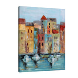 Max Abstract Building Decorative Hanging Painting Building Landscape_35cmx50cm