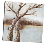 Max Modern Minimalistic Abstract Plant Living Room Background Porch Painting Style04