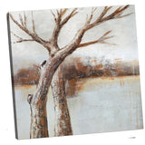 Max Modern Minimalistic Abstract Plant Living Room Background Porch Painting Style04
