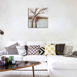Max Modern Minimalistic Abstract Plant Living Room Background Porch Painting Style04