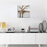 Max Modern Minimalistic Abstract Plant Living Room Background Porch Painting Style04