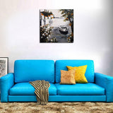 Max Modern Minimalistic Abstract Plant Living Room Painting Countryside