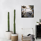 Max Modern Minimalistic Abstract Plant Living Room Painting Countryside