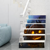 Max 6pcs/set 3D Stair Decals Stickers Stair  Decals Staircase Sticker Style-12