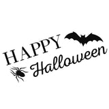 Max Black Cartoon Halloween Door Wall Sticker Bedroom Wall Art Style04
