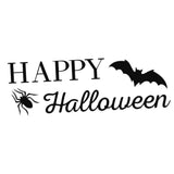 Max Black Cartoon Halloween Door Wall Sticker Bedroom Wall Art Style04