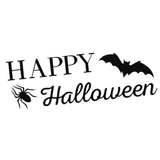Max Black Cartoon Halloween Door Wall Sticker Bedroom Wall Art Style04