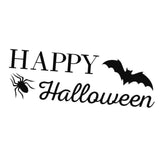 Max Black Cartoon Halloween Door Wall Sticker Bedroom Wall Art Style04