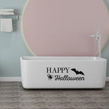 Max Black Cartoon Halloween Door Wall Sticker Bedroom Wall Art Style04