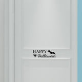 Max Black Cartoon Halloween Door Wall Sticker Bedroom Wall Art Style04