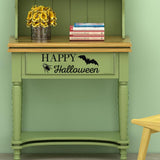 Max Black Cartoon Halloween Door Wall Sticker Bedroom Wall Art Style04