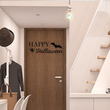 Max Black Cartoon Halloween Door Wall Sticker Bedroom Wall Art Style04
