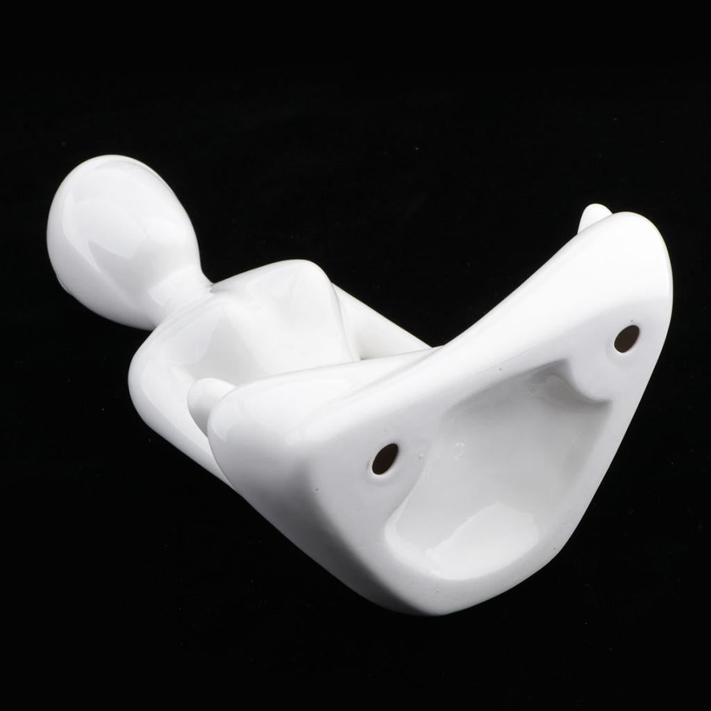 Ceramic Yoga Figure Ornament Statue Sculpture Zen Garden Desk Decor Style-10