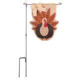 Max Thanksgiving Burlap Garden Flag Indoor Outdoor Home Decor Flags Turkey