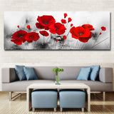 Max HD Modern Abstract Painting Furniture Decorative Picture Abstract Red Flower