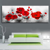 Max HD Modern Abstract Painting Furniture Decorative Picture Abstract Red Flower