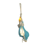 Max Mediterranean Resin Simulation Conch Pendant Marine Led Snail Gifts Blue