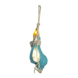 Max Mediterranean Resin Simulation Conch Pendant Marine Led Snail Gifts Blue
