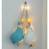 Max Mediterranean Resin Simulation Conch Pendant Marine Led Snail Gifts Blue
