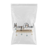 Max Golden Metal Wall Mounted Storage Bench Shelf with Coat Hanger Hooks