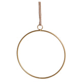 Max Creative Metal Hanging Flower Wreath Iron Flower Hanging Ring. Round