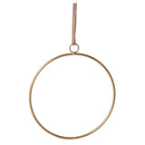 Max Creative Metal Hanging Flower Wreath Iron Flower Hanging Ring. Round
