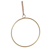Max Creative Metal Hanging Flower Wreath Iron Flower Hanging Ring. Round