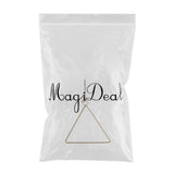 Max Creative Metal Hanging Flower Wreath Iron Flower Hanging Ring. Triangle