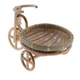 Max Bamboo Weave Handicrafts Tricycle Shaped Ornamnet Style02