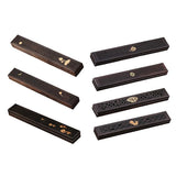 Max Traditional Wooden Incense Holder Burning Joss Insence Box Auspicious Clouds