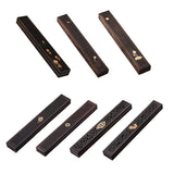 Max Traditional Wooden Incense Holder Burning Joss Insence Box Auspicious Clouds