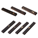 Max Traditional Wooden Incense Holder Burning Joss Insence Box Auspicious Clouds