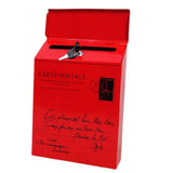 Max Creative Iron Mail/Letter/Post/Newspaper Holder Box Bright Red_Small Letters