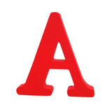 Max Red Wooden English Letters Decoration Ornaments for party A