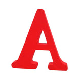Max Red Wooden English Letters Decoration Ornaments for party A