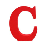 Max Red Wooden English Letters Decoration Ornaments for party C