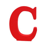 Max Red Wooden English Letters Decoration Ornaments for party C