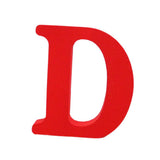 Max Red Wooden English Letters Decoration Ornaments for party D