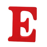 Max Red Wooden English Letters Decoration Ornaments for party E