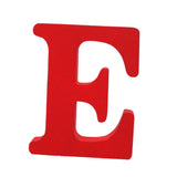 Max Red Wooden English Letters Decoration Ornaments for party E