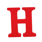 Max Red Wooden English Letters Decoration Ornaments for party H