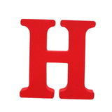 Max Red Wooden English Letters Decoration Ornaments for party H
