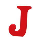 Max Red Wooden English Letters Decoration Ornaments for party J