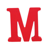 Max Red Wooden English Letters Decoration Ornaments for party M