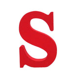 Max Red Wooden English Letters Decoration Ornaments for party S