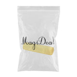 Max Solid Color Cotton Linen Cylindrical Lumbar Support Pillow Yellow