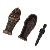 Max Resin Egyptian Mummy Ornament Figurine Historical Sculpture