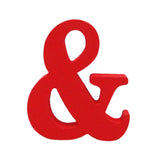 Max Red Wooden English Letters Decoration Ornaments for party AND Sign
