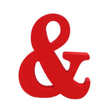 Max Red Wooden English Letters Decoration Ornaments for party AND Sign